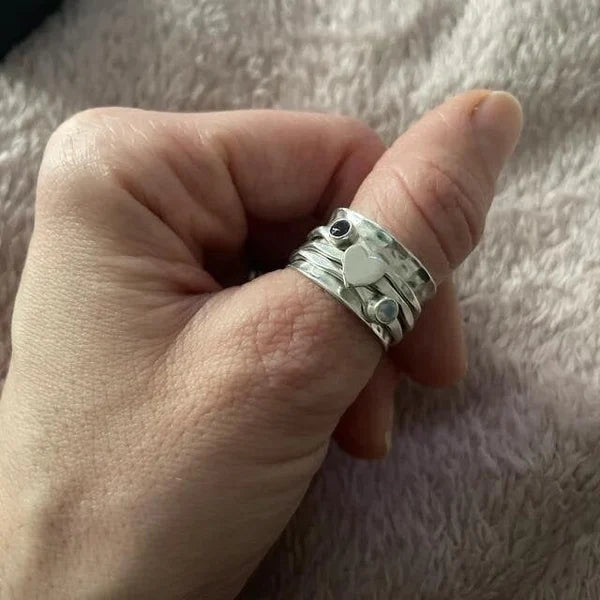 Spinner Kalp Yüzük