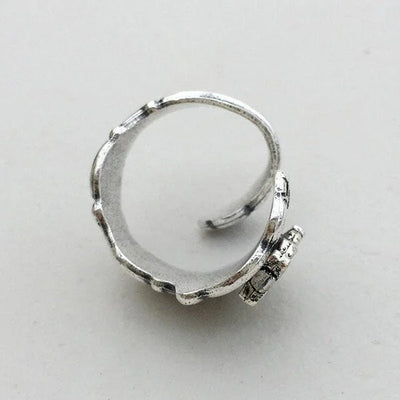 Ayarlanabilir Baykuş Kaşık Yüzük